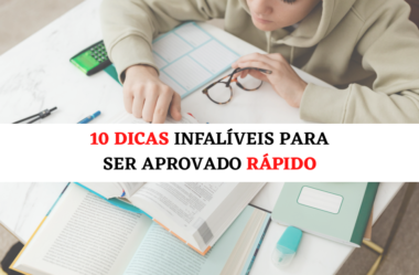 Aqui estão 10 técnicas de estudos eficientes para ajudá-lo a se preparar e ser aprovado em um concurso público